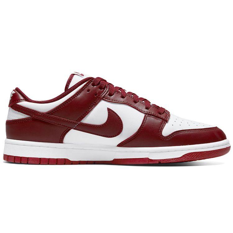 Nike Dunk Low Team Красные мужские кроссовки белые DD1391-601