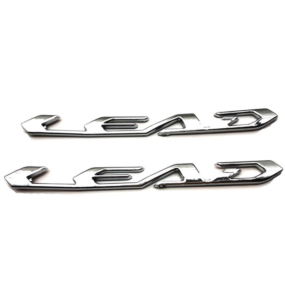 Motorcycle 3D Emblem Badge Decal Fuel Tank Sticker Tank Pad Protector Decal For Honda LEAD125 gh7 LEAD 100 110 Classic Moto Racing