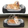 Dog Kennel Thick Fabric Dog Bed Cozy Pet Nest Thick Fabric Long-lasting Comfort for Cats Dogs Space Bed for Sleeping Experience