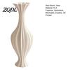 Contemporary Vases for Courtyard 3D Printed Artistic Vase, Modern Decorative Flower Minimalist Container, Vessels Fresh Bouquets Floral Arrangement