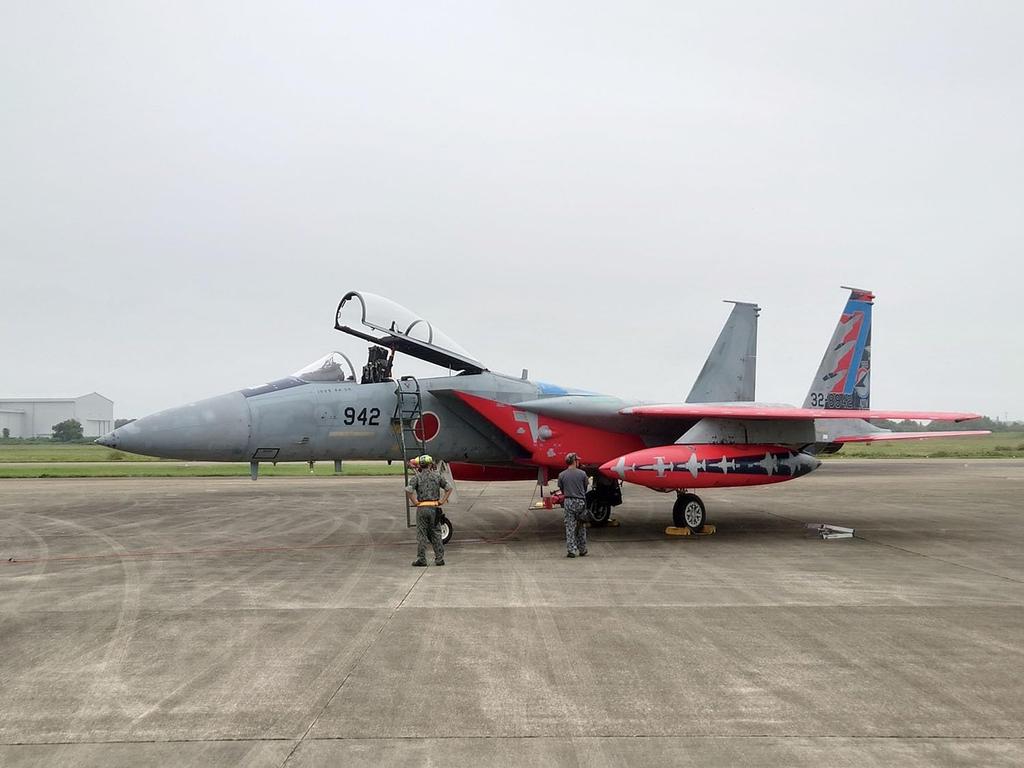 Место 1/72 Силы самообороны Японии F-15J Eagle 2025 Авиабаза Гифу Авиашоу Авиационно-испытательное крыло 70-летие Памятная раскраска Sch