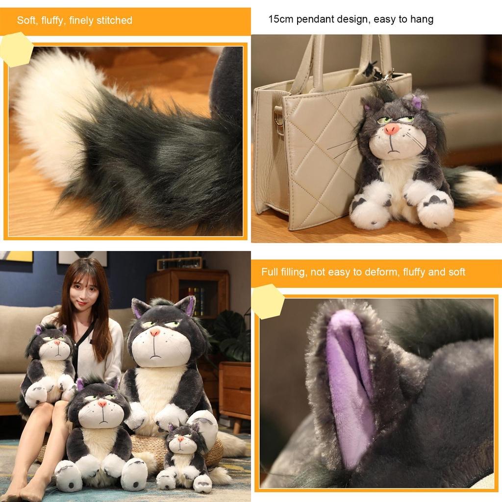 Adorable Disney Bad Cat Soft Plush Toy For Kids And Collectors
