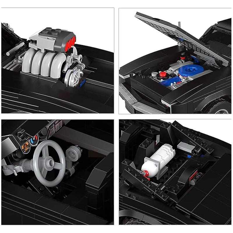 MOULD KING 10028 автомобильные игрушки, строительные блоки для мальчиков, режим спортивной гоночной машины, сборочные кирпичи, детский рождественский подарок