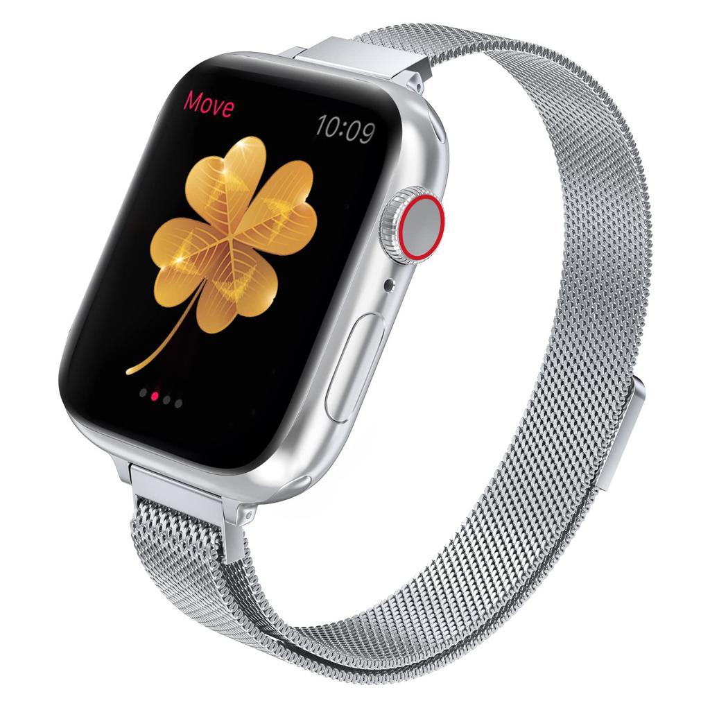 Milanese band For Apple Watch 41mm/40mm/38mm, stainless steel magnetic mesh band