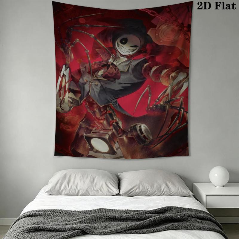 poppy playtime Wall Tapestry Aesthetic Wall Hanging Printed Fabric Blanket Decorative Tapestries for Bedroom Living Room Home Decor