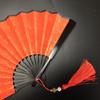 4-6 Inch Mini Fan Colorful Dark Green Gilded Rice Paper Folding Fan Calligraphy And Painting Children'S Hanfu Fan Portable Fan