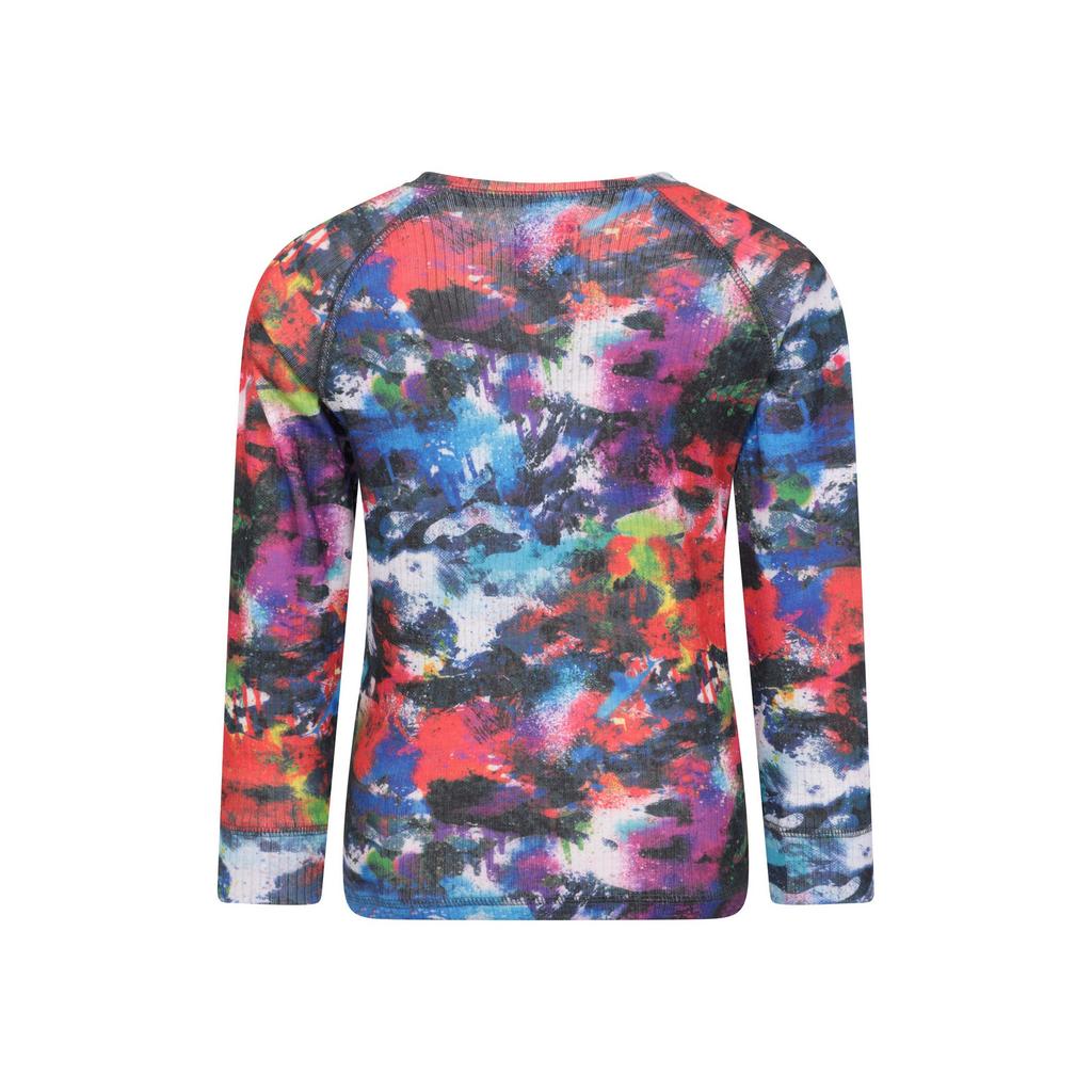 Mountain Warehouse Childrens/Kids Talus Painted Effect Long-Sleeved Base Layer Set