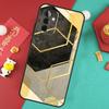 Роскошный арт-кейс с золотой фольгой для Samsung Galaxy A56 A36 A26 A16 A06 A13 A33 A53 A15 A35 A55 A34 A54 A12 A32 A52 A17