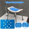 1PC Non-Slip Shower Stool Cushion Anti-Skid Bath Chair Mat Waterproof Bathroom Safety Pad EVA Seat Cushion for Tub Accessories