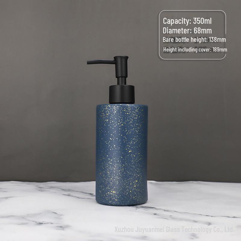 Стеклянный флакон для лосьона и мыла в скандинавском стиле для дома, дезинфицирующее средство для рук и гель для душа в отеле