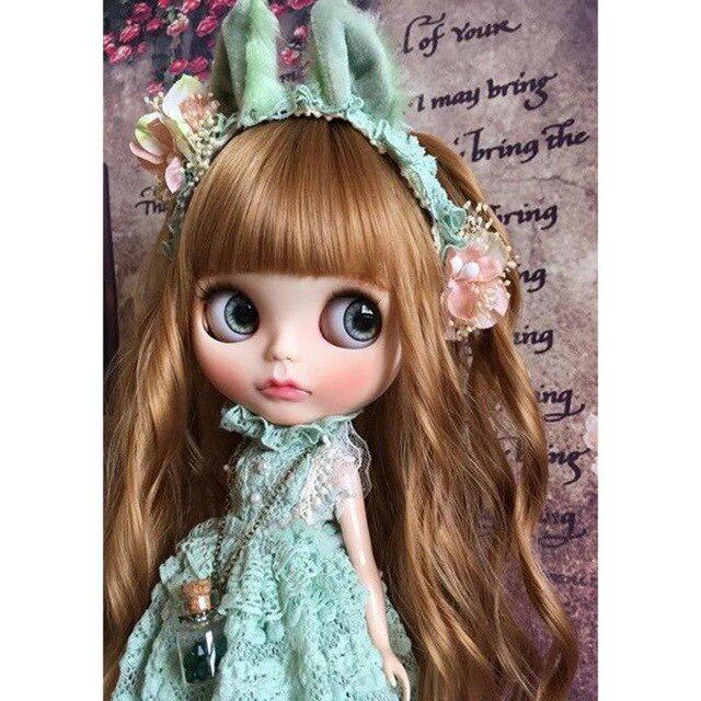 5D DIY Полный дрель Алмазная картина "Мультяшная кукла" Вышивка Картина Мозаика Ремесло