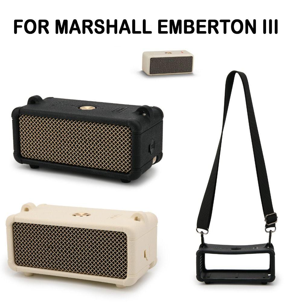 Replacement Case Shell Silicone Protector for Marshall Emberton III Speaker Accessories