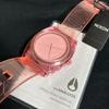 Б/у часы Nixon Clear Pink Мужские Женские Рабочие