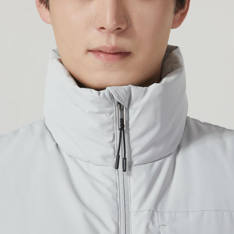 Under Armour Solid Color Stand Collar Outdoor Running Casual Down Vest Lightweight Quick Dry Drawstring Pants Sports Suit 23600803-009+21500737-001