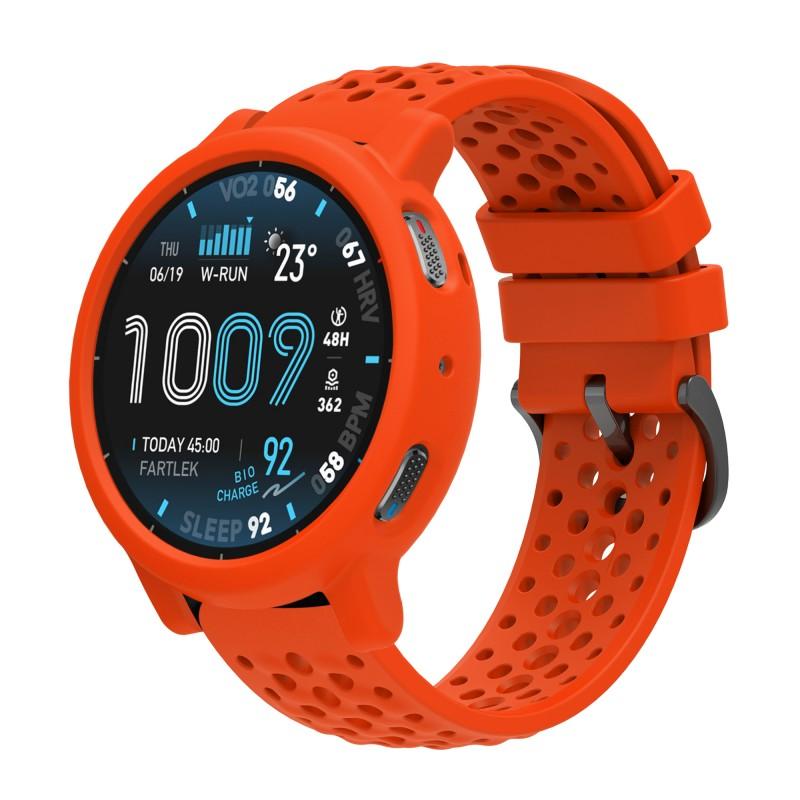 Мягкий силиконовый ремешок+чехол для Amazfit Active Max Бампер Полый чехол Защитный ремешок для Amazfit Active Max A2557 ЧехолАксессуар