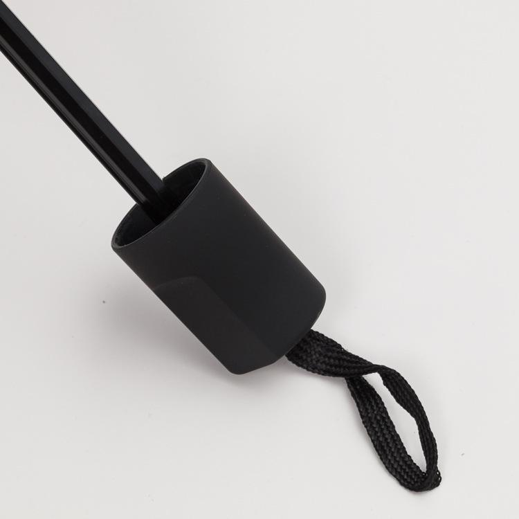 Складной зонтик-зонтик в клетку, черный резиновый солнцезащитный зонт с защитой от ультрафиолета