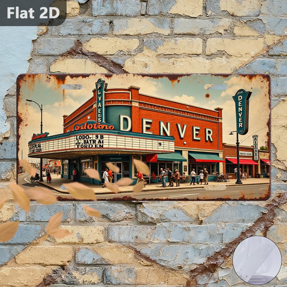 D Flat Pack Vintage Sign D Flat Printing Vintage Limited Edition Decorative Plaque And Ornament Inch X In