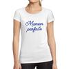 Tee-Shirt Femme Manches Courtes Maman Parfaite