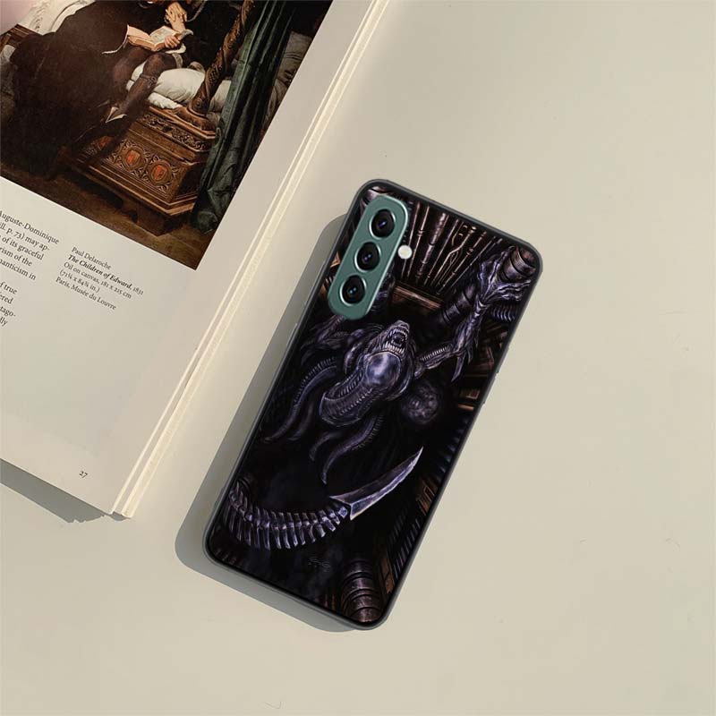 Чехол для телефона Alien vs Predator для Samsung A16 A26 A36 A56 Galaxy A17 A12 A52S A13 A23 A33 A53 A22 A32 A02S A03S A42 A72 A73 A9 A8