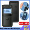 Digital Portable Breathalyzer with 5 Mouthpieces LCD Display Handheld Alcohol Analyzer Drunk Driving Analyzer for Home Party Use