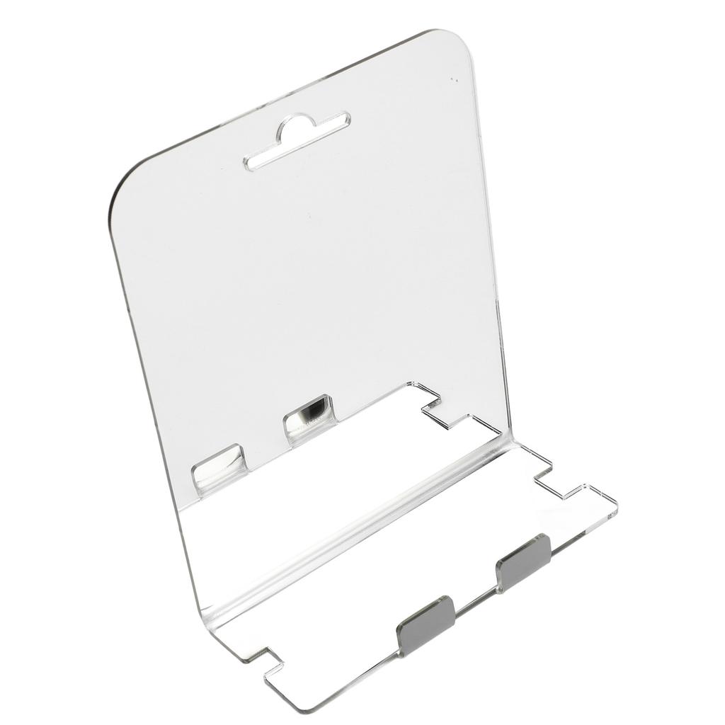 Зеркало для душа в ванной комнате, незапотевающее акриловое зеркало для макияжа, бритья, с крючком из нержавеющей стали