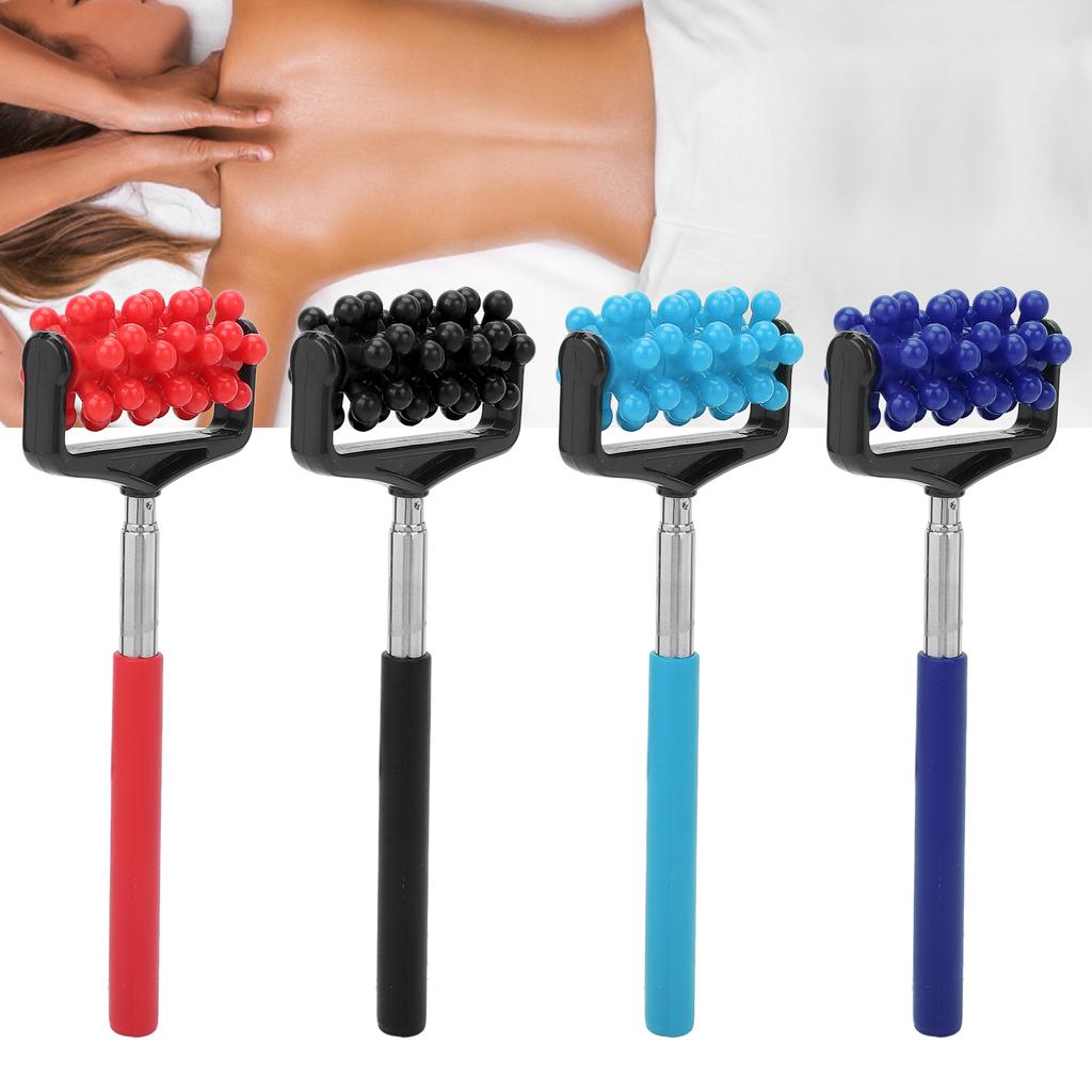 Back Massage Roller Stick Men Women Household Muscle Soreness Pain Relief Telescopic Roller Massager