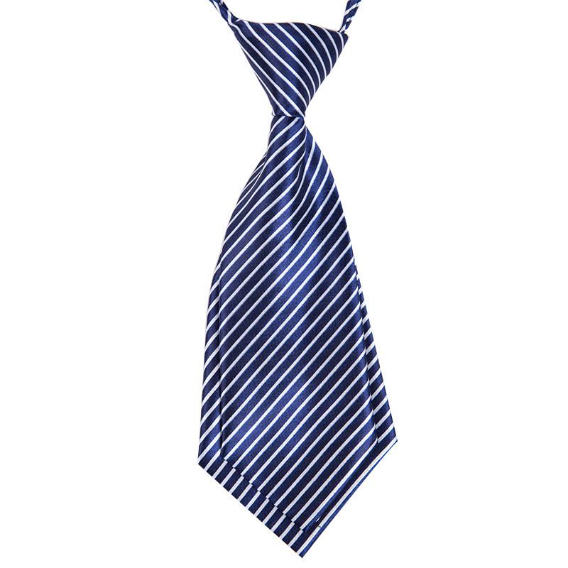 Детский галстук в полоску для школьной формы и офисной одежды