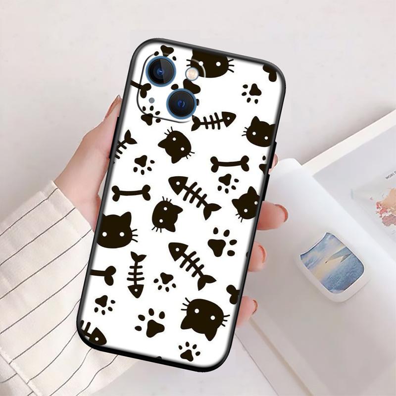 RP15 Cat Kitten Meow Shell Phone Case for Samsung Galaxy Note 10 20 S23 S24 S25 Ultra FE Plus Edge Lite A02S A35 A07 A17