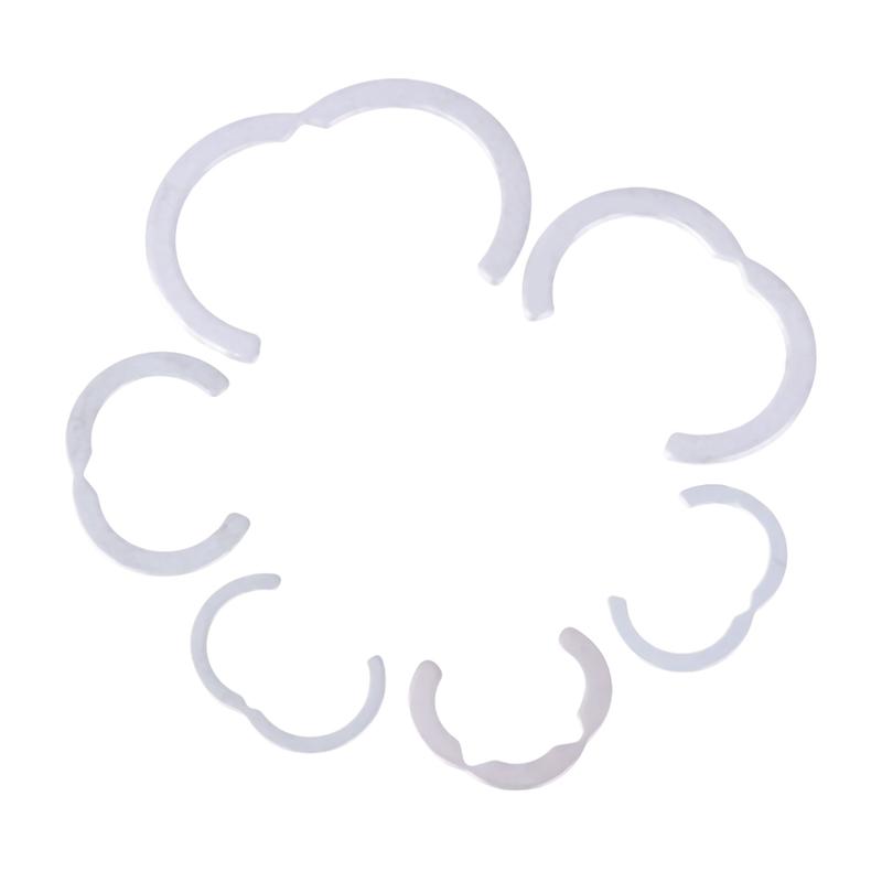 10 шт., сегментные кольца для гофрированной трубы из нержавеющей стали, кольца Dn16, Dn20, Dn25, Dn32, гофрированная труба для солнечной энергии, специальные стопорные кольца, солнечные детали