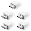 5X Double Wire Entry Gland Box Solar Panel Roof Wire Entry Gland Box Cable Motorhome Double Hole RV Yacht-A99D