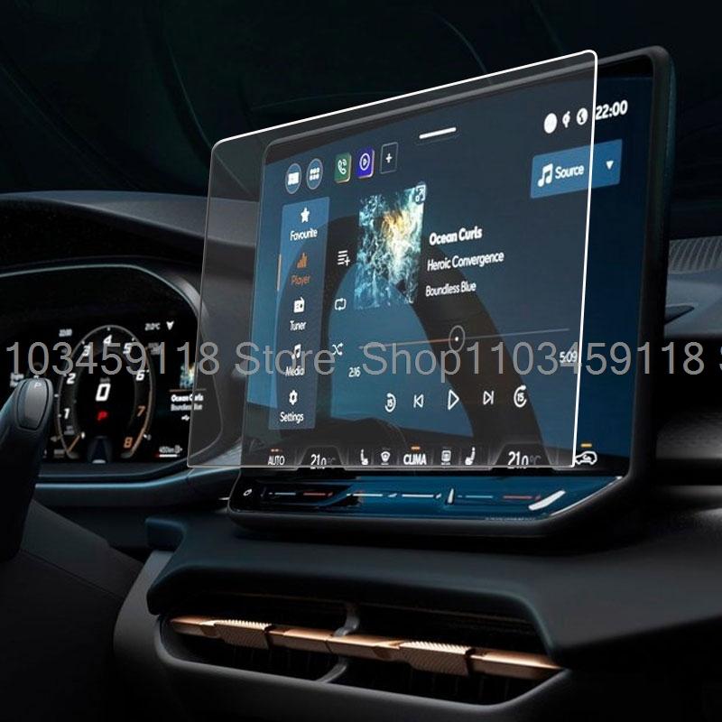 Screen protector Tempered Glass For Cupra Terramar 2025 2026 car radio gps Navigation anti-scratch accessories