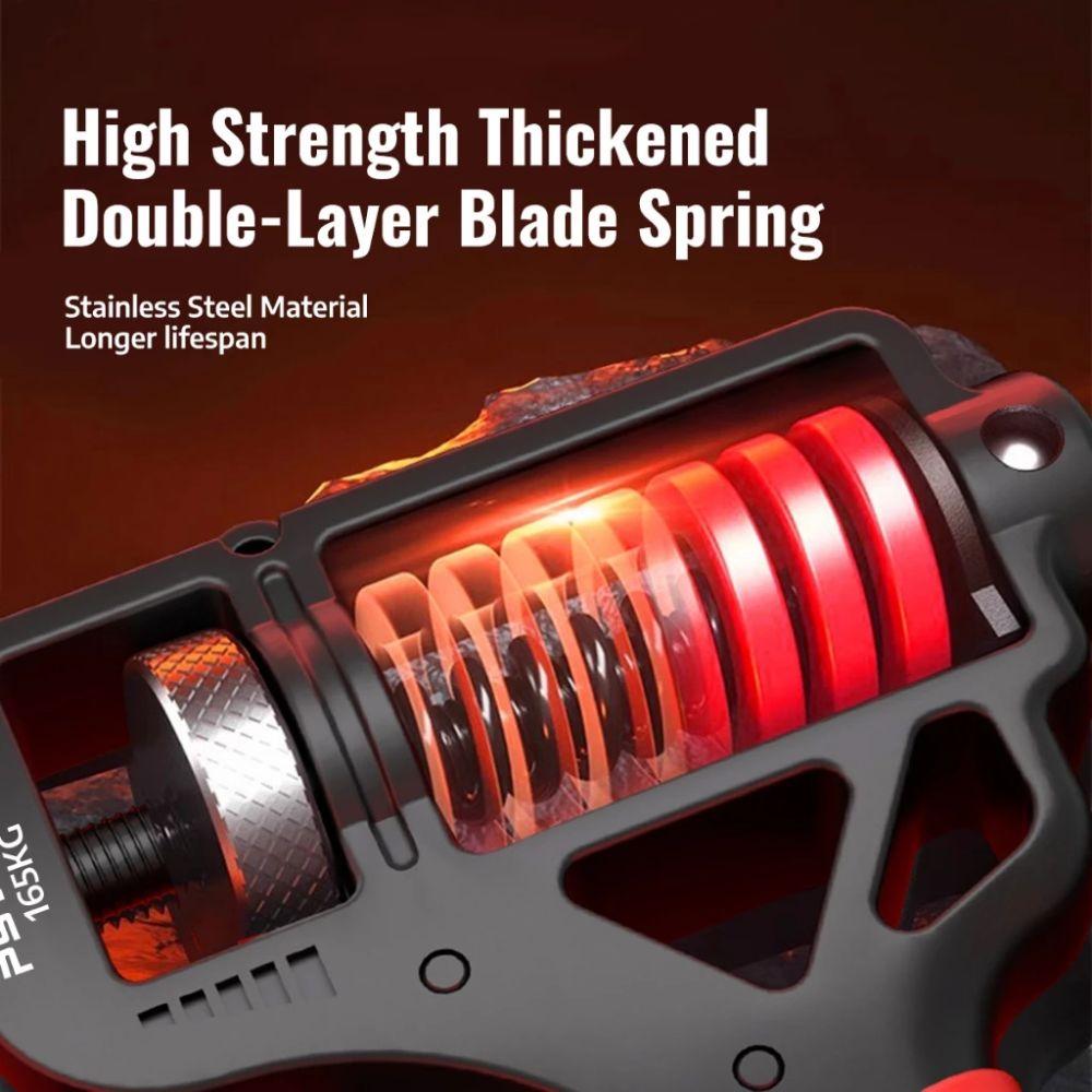 Ergonomic Design Adjustable Hand Grip Wrist Increase Strength Finger Expander  Gym