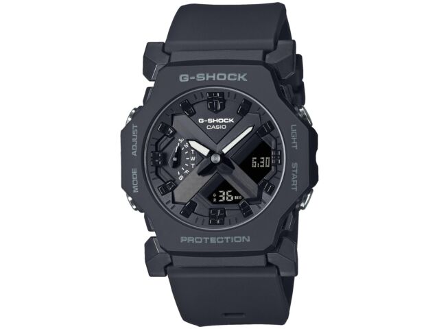Casio G-SHOCK GA-2300-1AJF Аналоговые цифровые кварцевые часы Полностью черные 42,1 мм НОВЫЕ