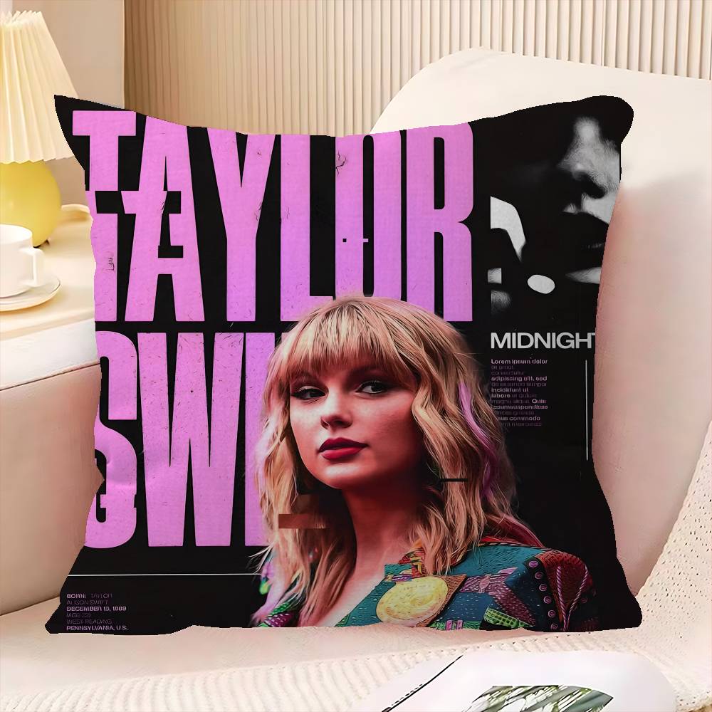 Classic Singer TTaylor SSwift pillow cover sofa cushion cover home room decoration children gift