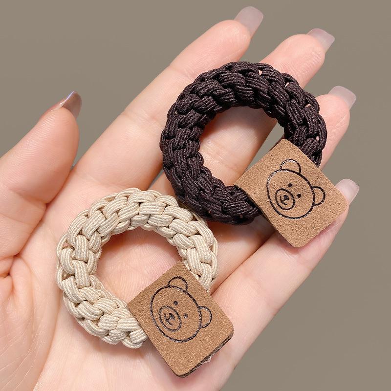 Handmade High Elastic Thick Hair Band with Japanese and Korean Style for Girls
