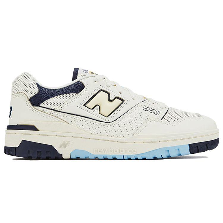 Рич Пол x New Balance 550 Белые Темно-синие Унисекс Кроссовки BB550RP1