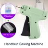 Stitchy Quick Clothing Fixer Handheld Sewing Tool 5 Needles 1000 Glue Needles Button Garment Connector Tagging Tool for Travel Emergency Repairs