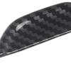 Car Carbon Fiber Armrest Box Switch Trim Cover Car Styling For Dodge Challenger 2015- Accessories