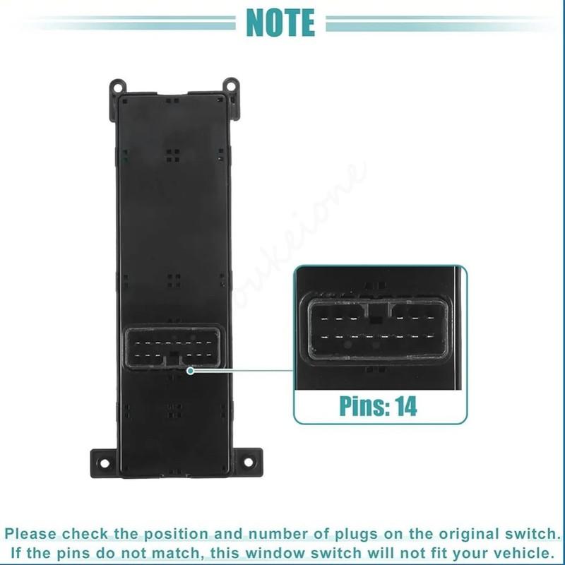 93570-3K600 For Hyundai NF Sonata 2008 2009 2010 Front Left Electric Power Window Switch Lifter Control Regulator Button Parts