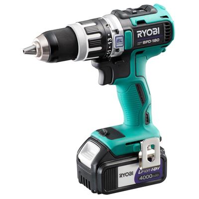 RYOBI аккумуляторная вибрационная дрель-шуруповерт 18 В 688803A BPD-180