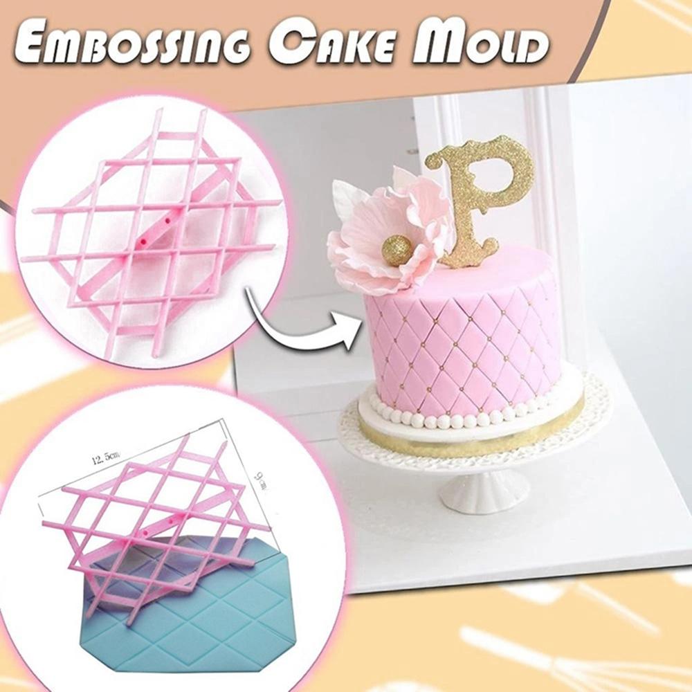 Gum Equipment Baking Quilt Icing Cutter Bakeware Cake Raft Tool Fondant Embosser