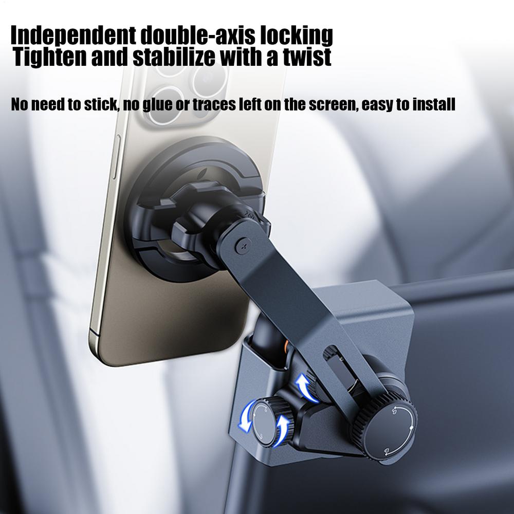 Adjustable Car Cradle Dash Stand Support With Suction Cup magnetic bracket Automobile Mobile Phone Holder Cradle