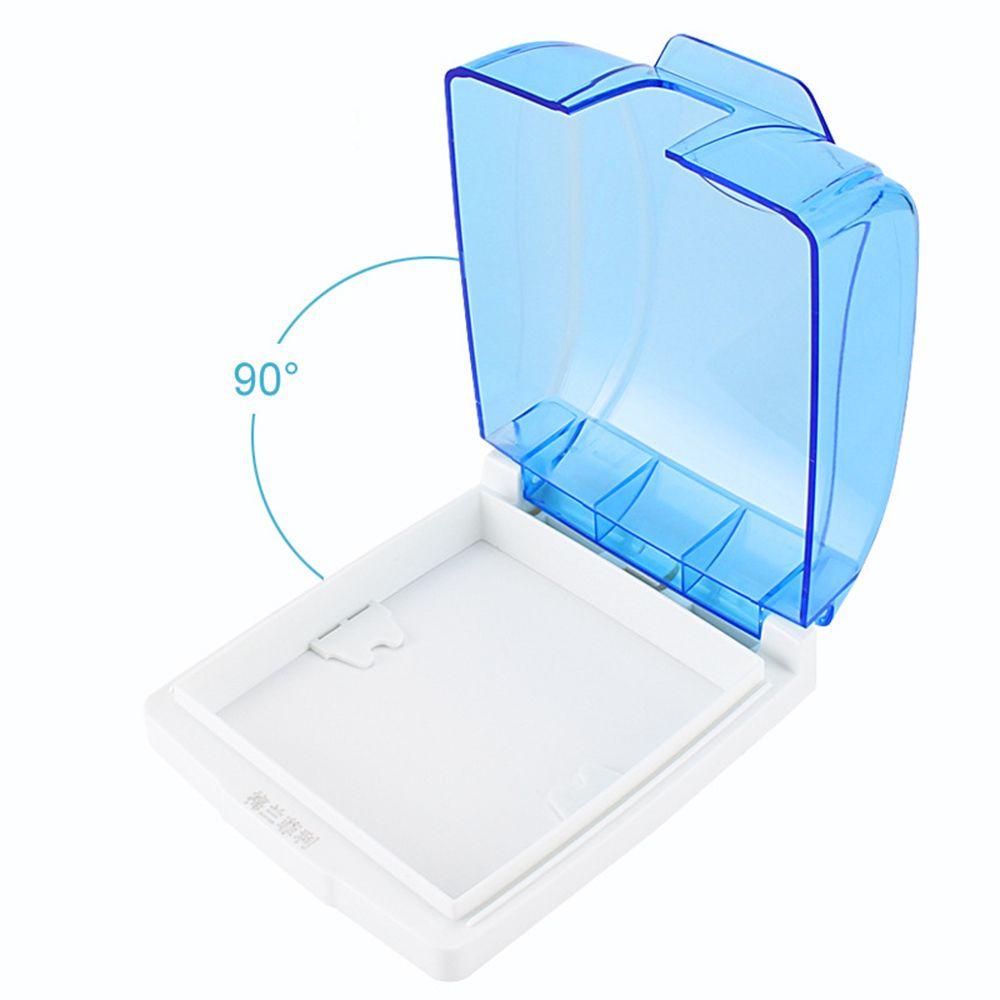 Transparent Safety Waterproof Splash Box Socket Protector Electric Plug Cover Sockets