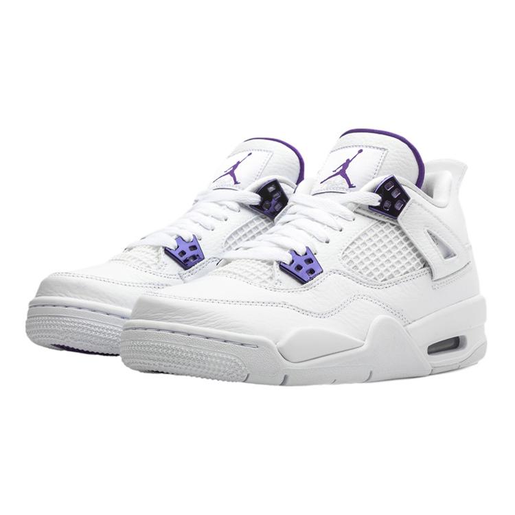 Jordan 4 Ретро Металлик Фиолетовый GS 408452-115