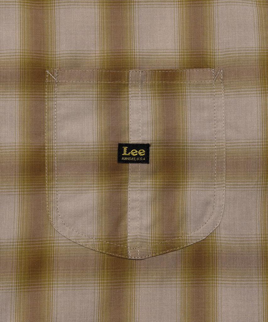 LEE Loco Карманная рубашка омбре Коричневая