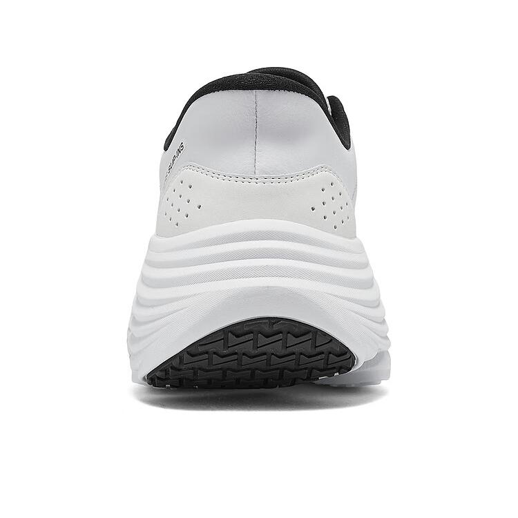 Skechers Мужские Удобные Универсальные Прочные Низкие Повседневные Беговые Кроссовки Мужская кроссовка Белый 220610-WBK