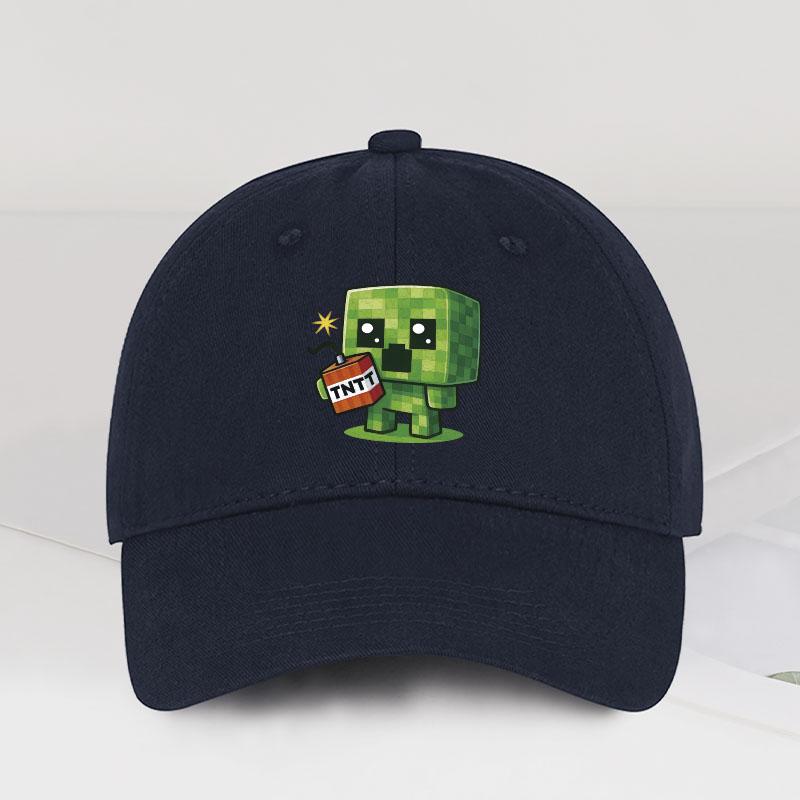 1 Creeper Pattern Baseball Cap Unisex HipHop Cap lightweight and formfitting perfect for travel and casual wear yearround