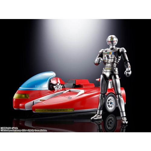 TAMASHII NATIONS Chogokin Space Sheriff Gavan & Cyberian Approx. 100mm & 140mm Die-cast & ABS Painted Movable Figures