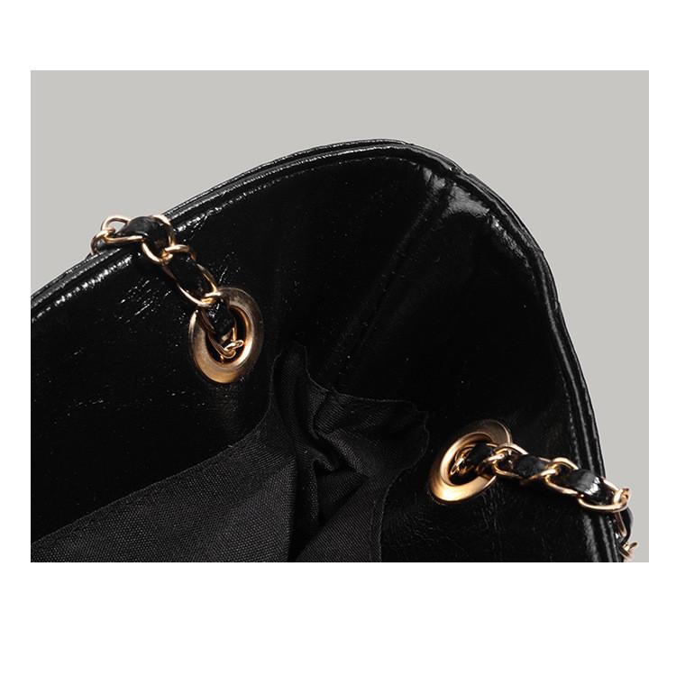 IELGY Ladies Tote Bag Diamond Chain Shoulder Large Capacity Commuter Bag