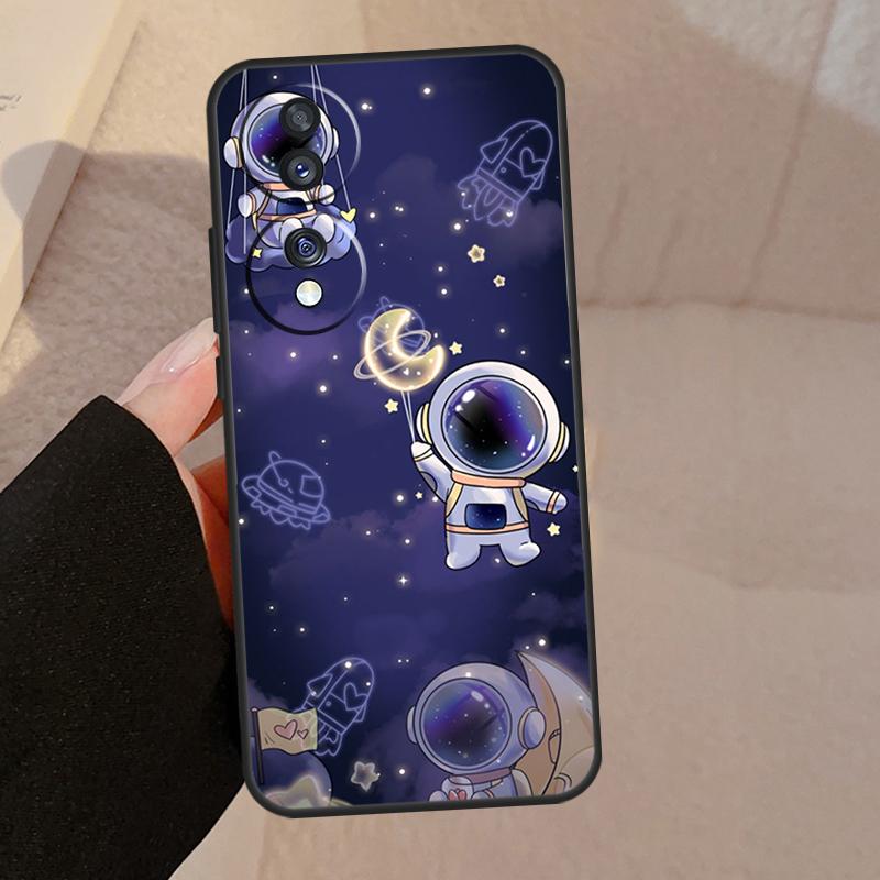 Милый галактический астронавт для Honor 90 70 50 Lite Magic 5 Pro 8X 9X Чехол для телефона для Honor X8a X9a X7a X6a X9 X7 X8 X9b